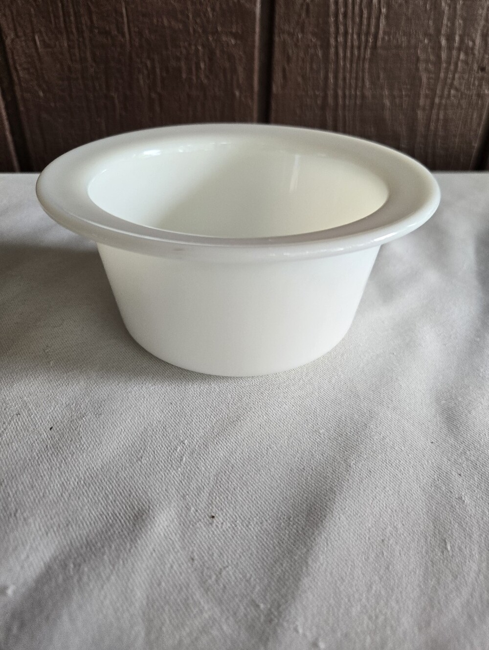 Pyrex Blank Butter Dish Round